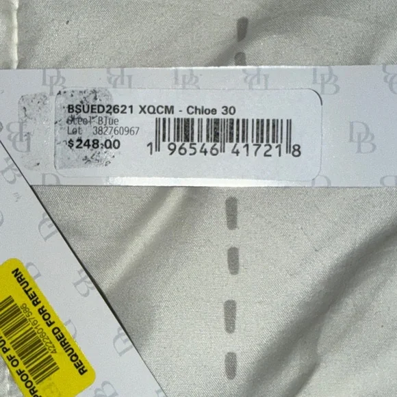 Dooney & Bourke Steel Blue Chloe 30 - Picture 4 of 14